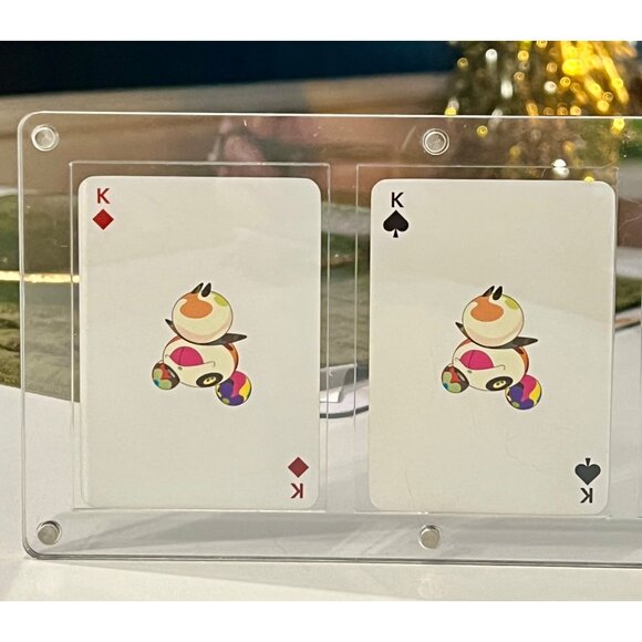 Louis Vuitton Black Takashi Murakami Monogram Playing Cards = 4 kings - Picture 5 of 9